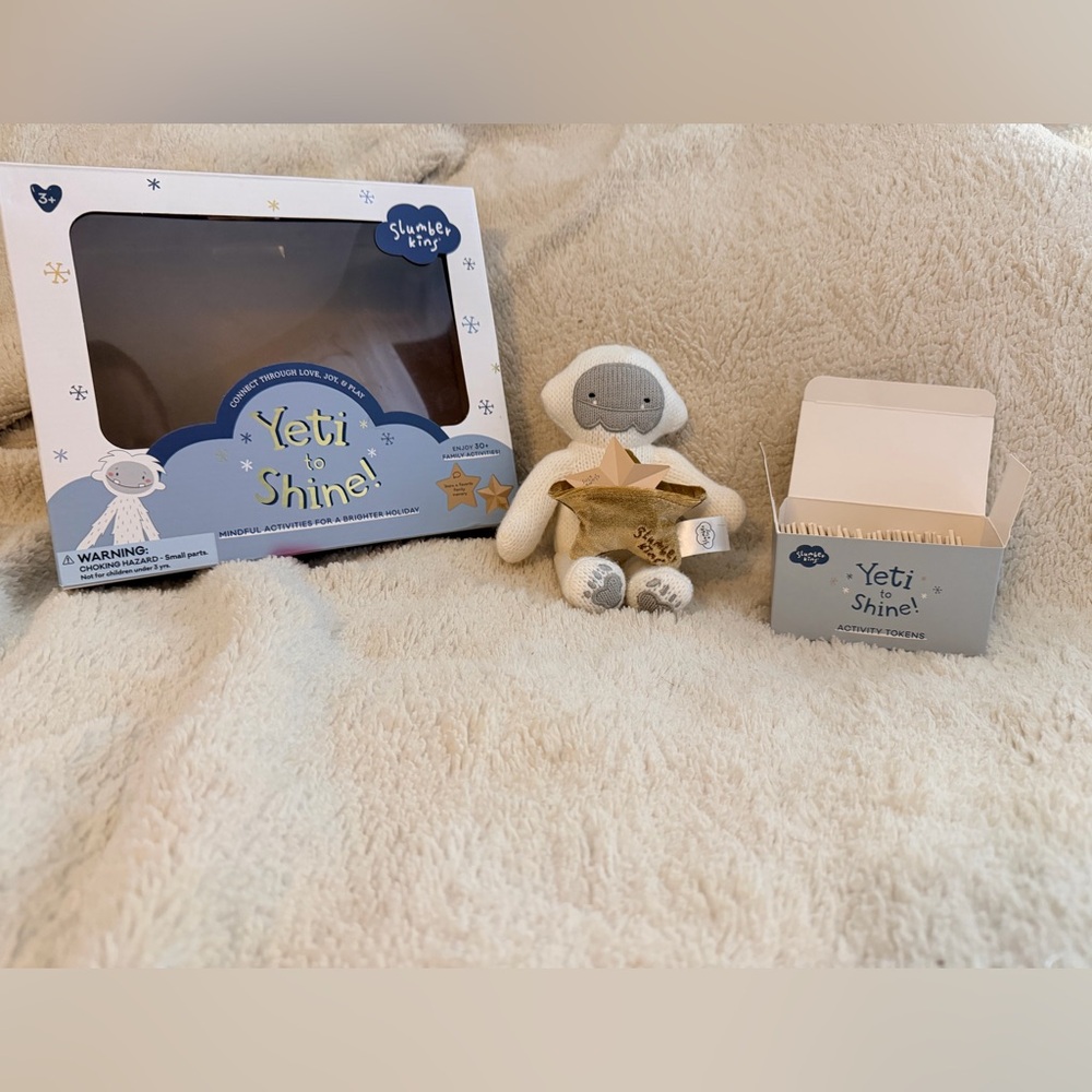 Slumberkins Yeti to Shine Plush Toy with Box